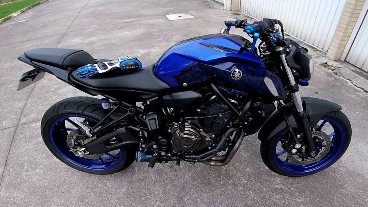 Yamaha Mt-07 Race Blue 2019, adoro esta menina.