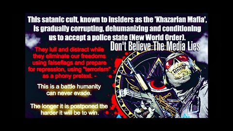 Putin Russia Eradicate Nazis Disguised As Jews In Ukraine Khazarian Mafia Evil Religious Chameleons