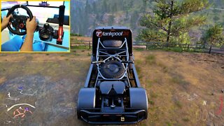 MERCEDES BENZ TANKPOOL24 - FORZA HORIZON 5 GAMEPLAY Steering Wheel + Shifter G29