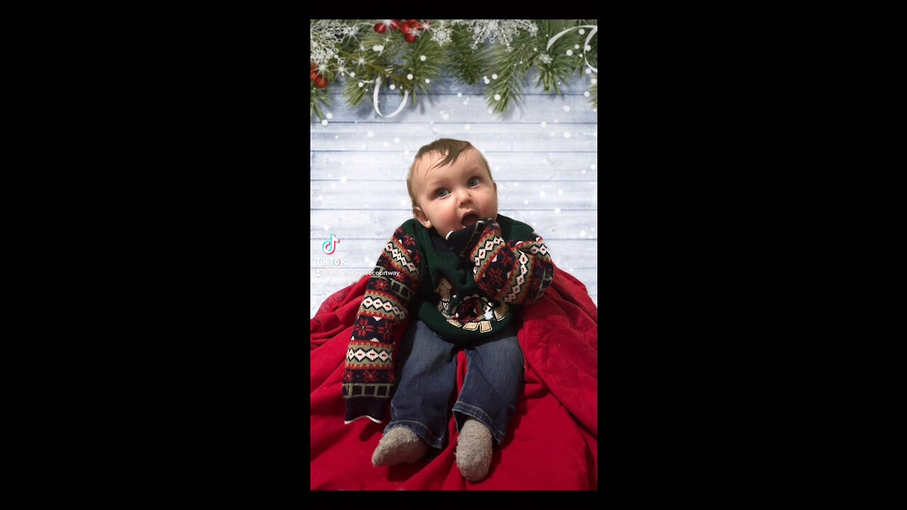 My baby boy Christmas photos