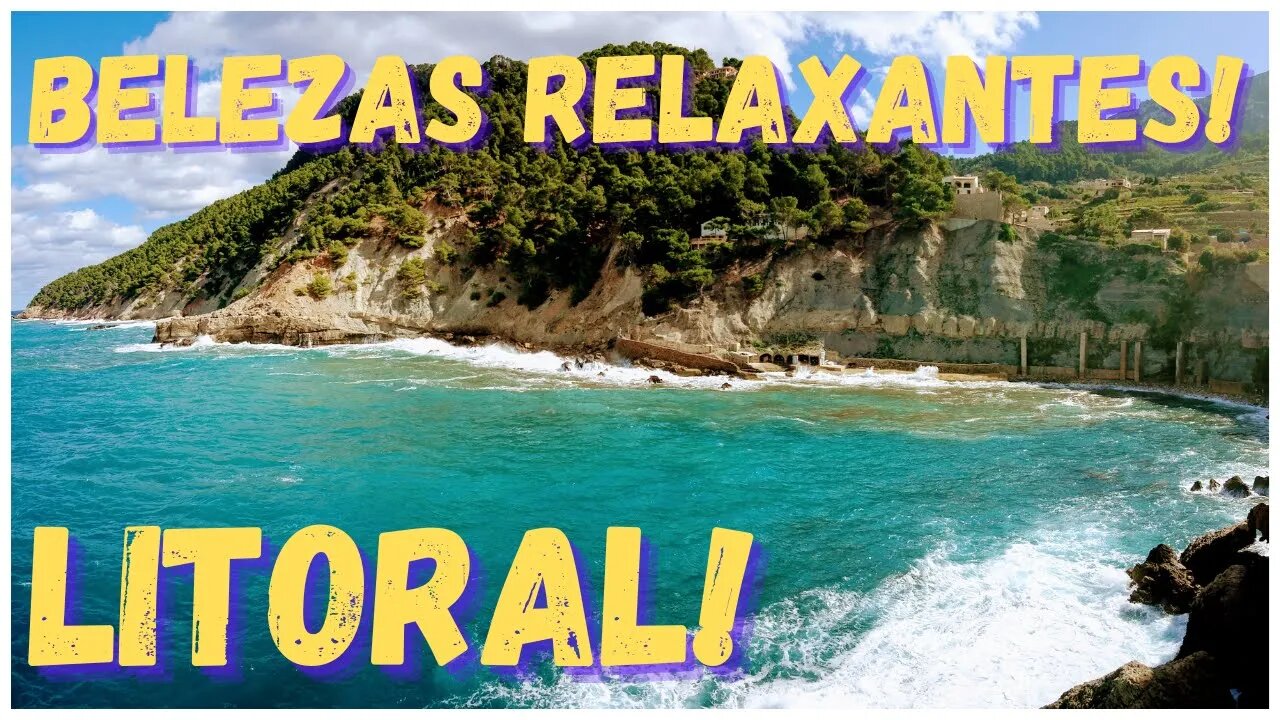 Imagens e músicas tranquilas! Litoral tranquilizantes! Durma, descanse, medite, ore e descanse!