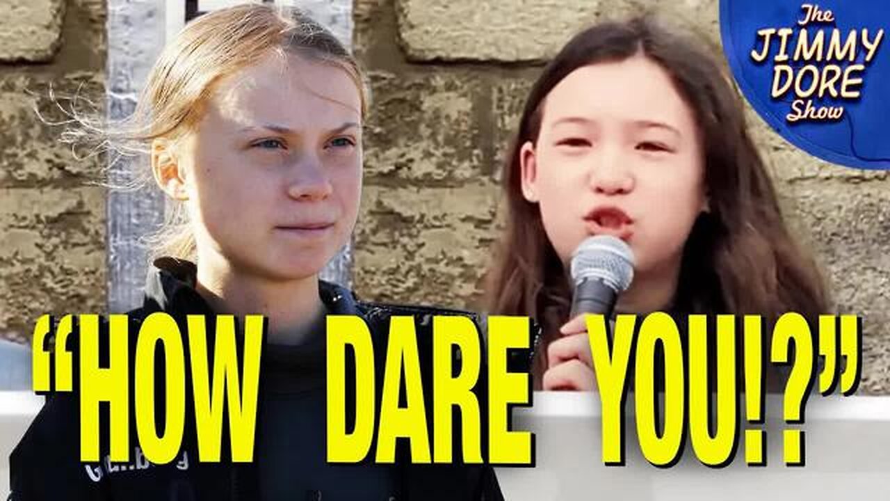 12-YEAR-OLD MOCKS GRETA THUNBERG ON MASS SURVEILLANCE & SMART CITIES