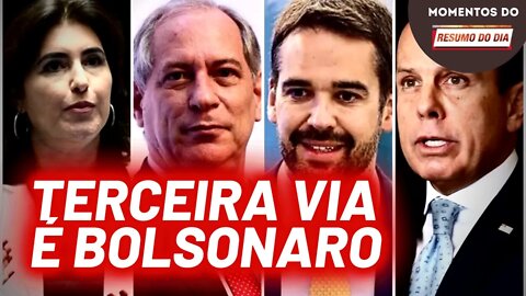 Terceira via se inclinando no apoio à Jair Bolsonaro | Momentos