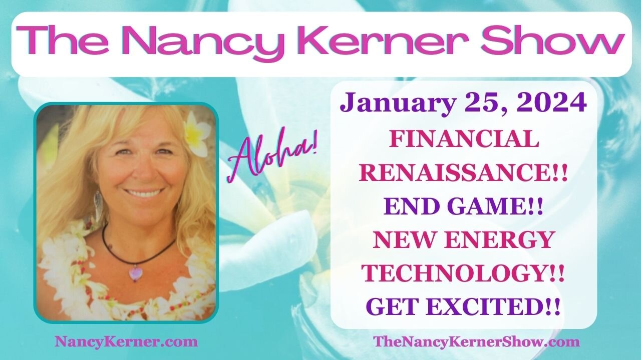 FINANCIAL RENAISSANCE!! END GAME!! NEW ENERGY TECHNOLOGY!! GET EXCITED!! 1.25.24