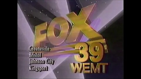 WEMT Fox 39 Bumper 1990 (72820B)