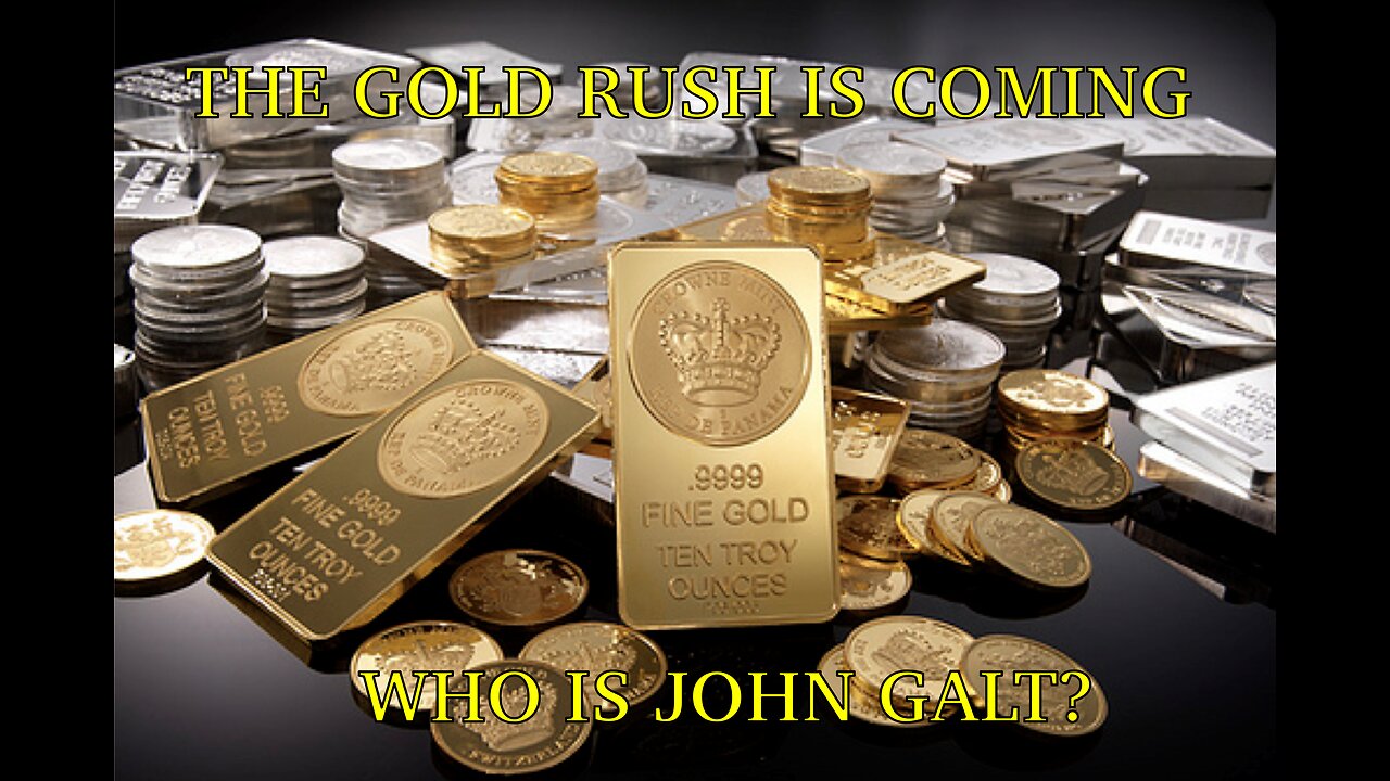 NINO W/ Dr. Jim Willie: The Coming GOLD Rush! Ready..Set.. GOOOO. PART ONE. TY JGANON, SGANON