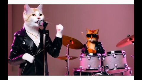 Dancing Cats Rock the Stage: A Feline Performance Like Never Before!"