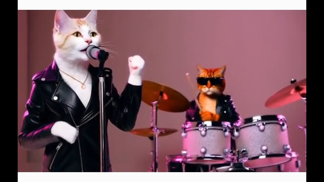 Dancing Cats Rock the Stage: A Feline Performance Like Never Before!"