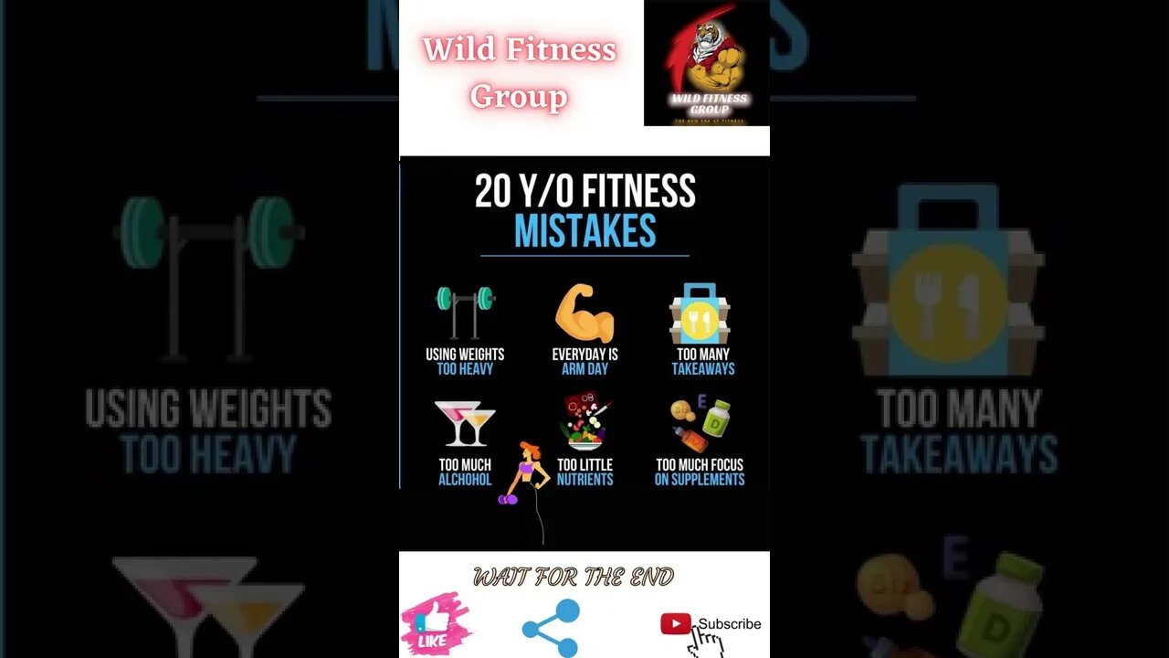 🔥20 year old fitness mistakes🔥#shorts🔥#wildfitnessgroup🔥28 April 2022🔥