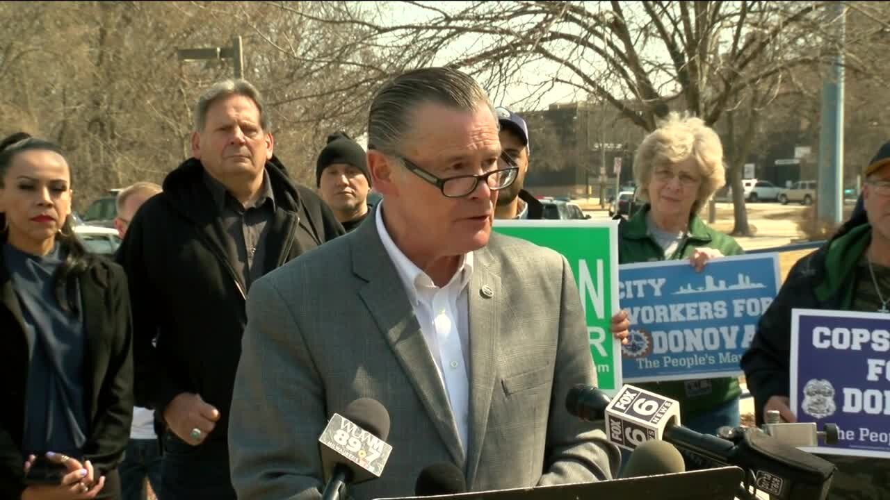 Milwaukee mayor candidate Bob Donovan unveils plan to curb car thefts