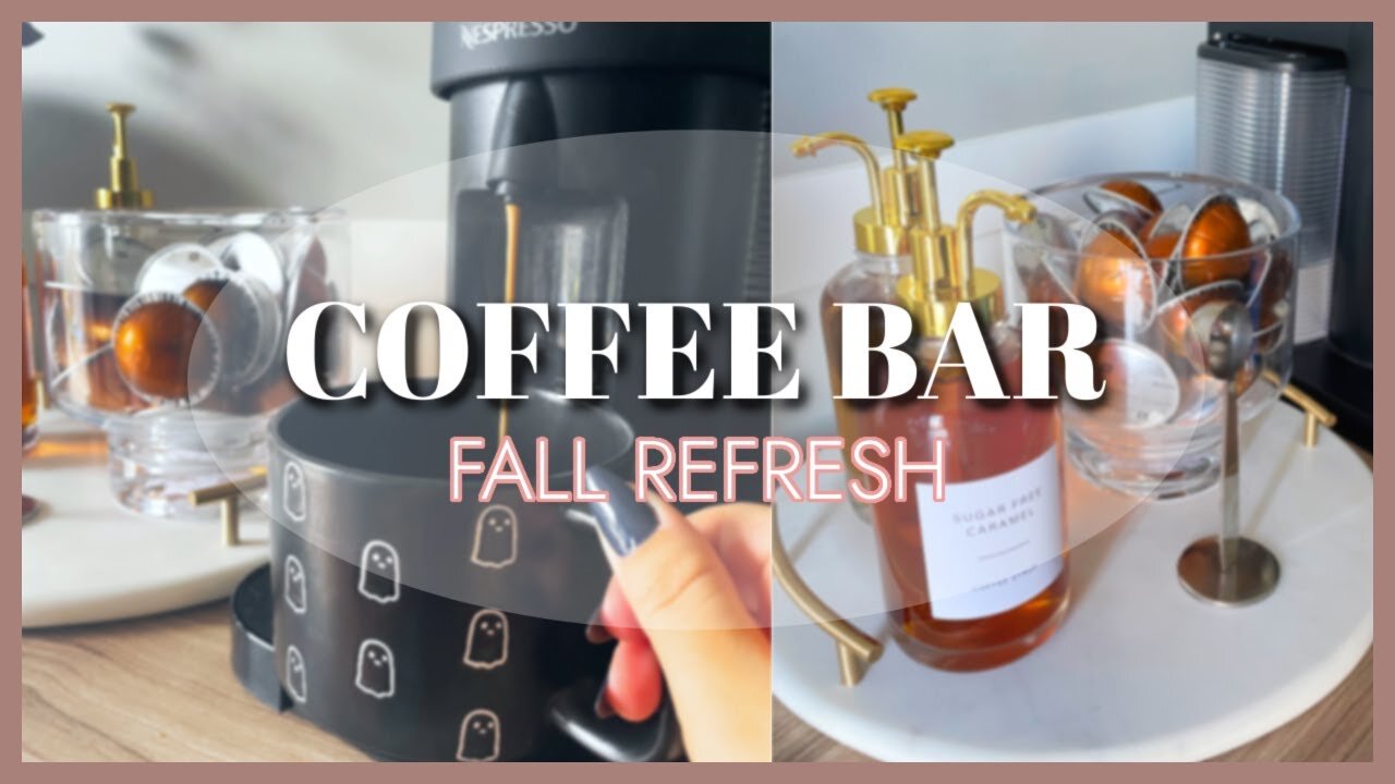 Coffee Bar Refresh For Fall