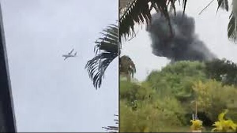 São Paulo Brazil - Airliner falls from the sky ✈️👩🏿‍✈️🔥🧑🏾‍✈️🔥👨🏿‍✈️💺