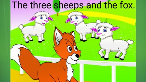 The Three Sheeps and The Fox | Bedtime Story | Moral Story