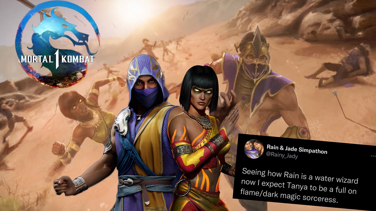 Mortal Kombat 1 Will Tanya Be A Sorceress's Of Dark Magic & Will She Team Up With Rain Again