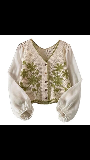 ANNUAL SALE!! Women Casual V-Neck Button Down Cropped Cardigan