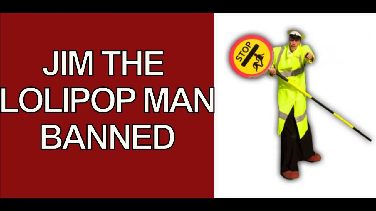 LOLLIPOP MAN . GLESGA NEWS