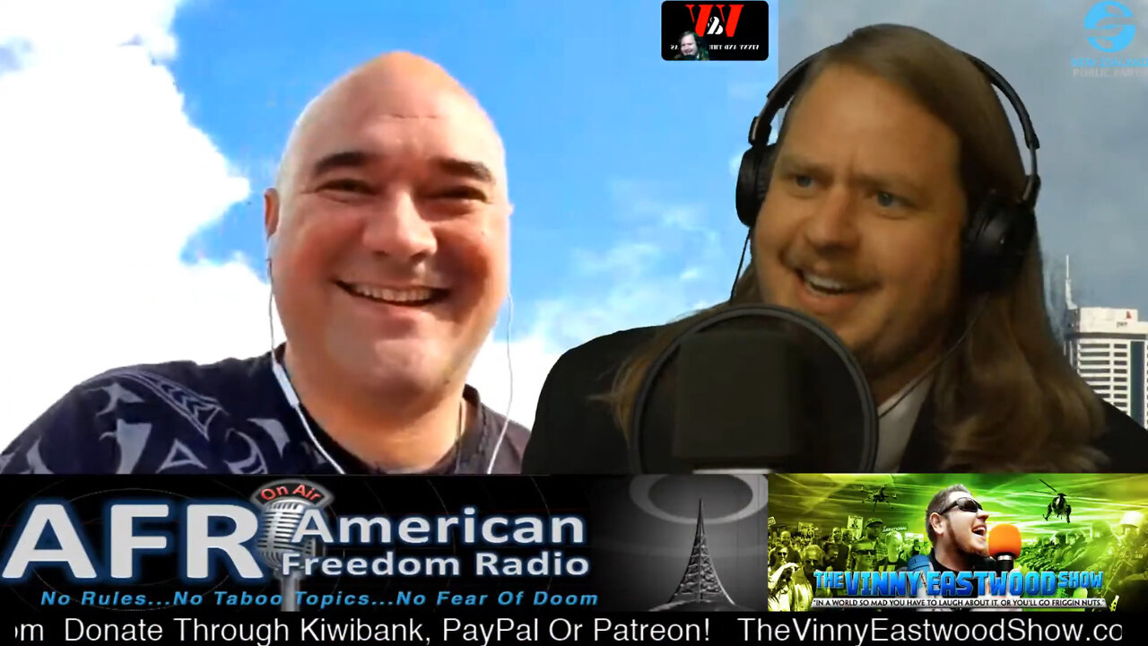 Elliot Ikilei from New Conservatives on The Vinny Eastwood Show - 13 July 2020