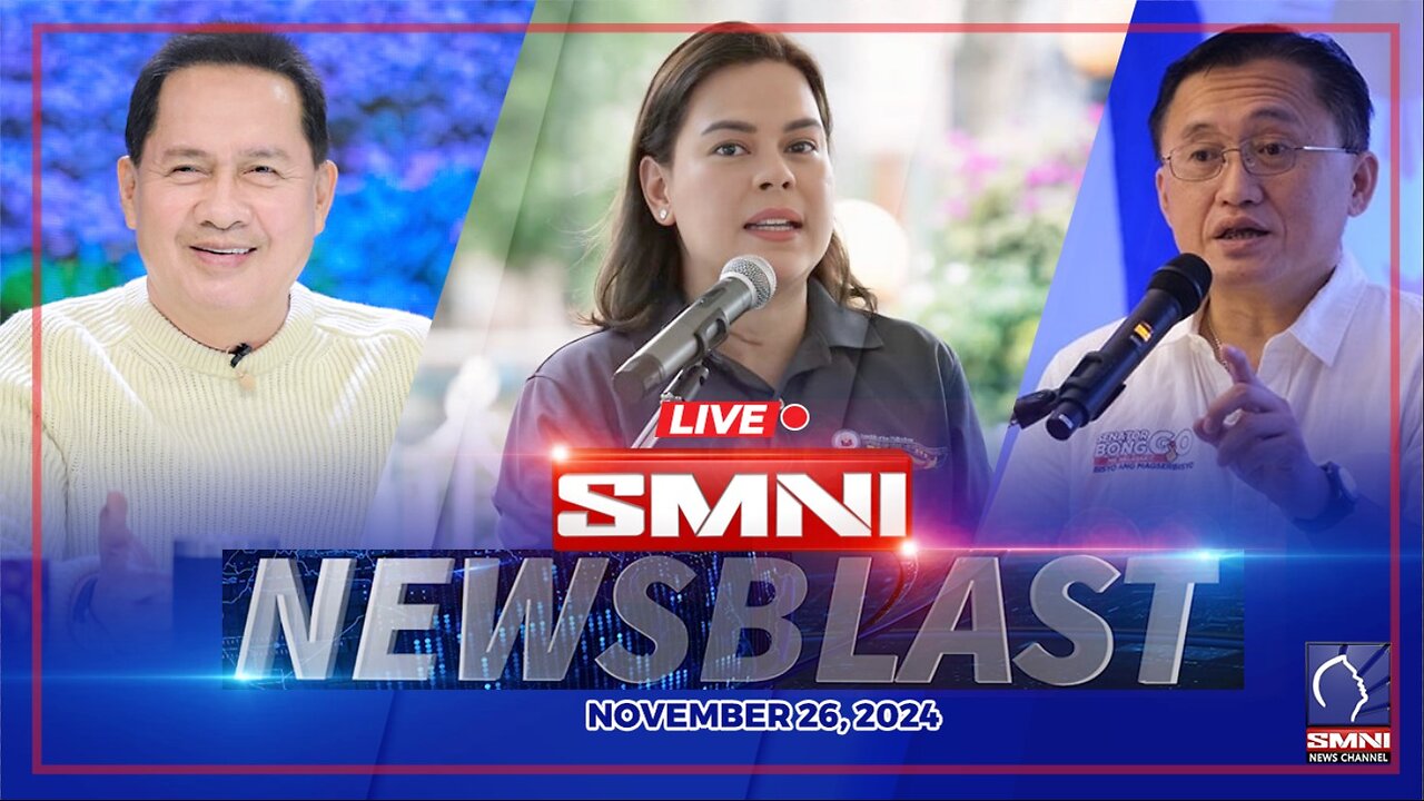 LIVE: SMNI Newsblast | November 26, 2024