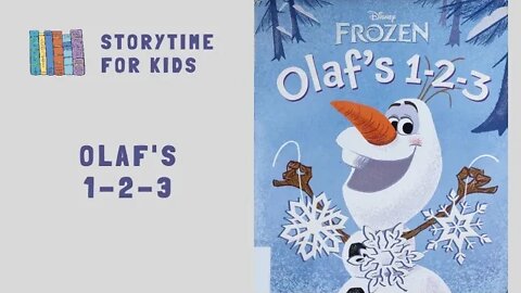 @Storytime for Kids | Frozen | Olaf's 1-2-3