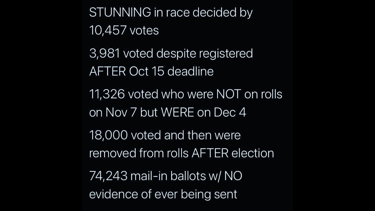 MASSIVE: OVER 74 THOUSAND fraudelent mail in ballots discovered at ARIZONA audit.more to come