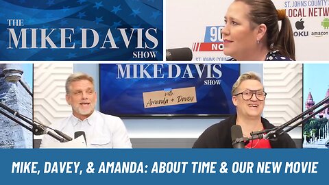 Mike Davis, Davey Hartzel and Producer Amanda are talking "About Time."