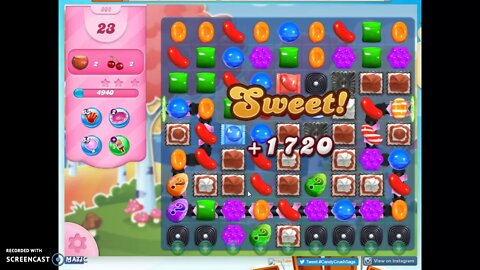 Candy Crush Level 802 Audio Talkthrough, 3 Stars 0 Boosters