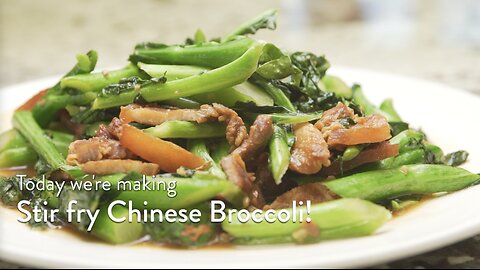 Try Thai Tonight - Chinese Broccoli & Stir-fried Morning Glory