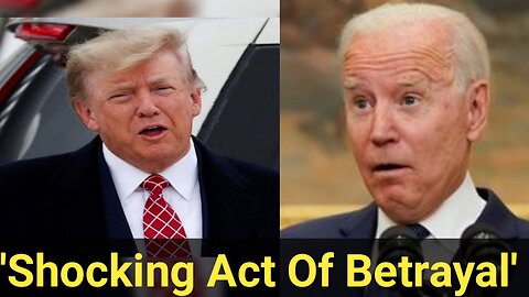 Trump Accuses Biden Of 'Shocking Act Of Betrayal' Towards Veterans