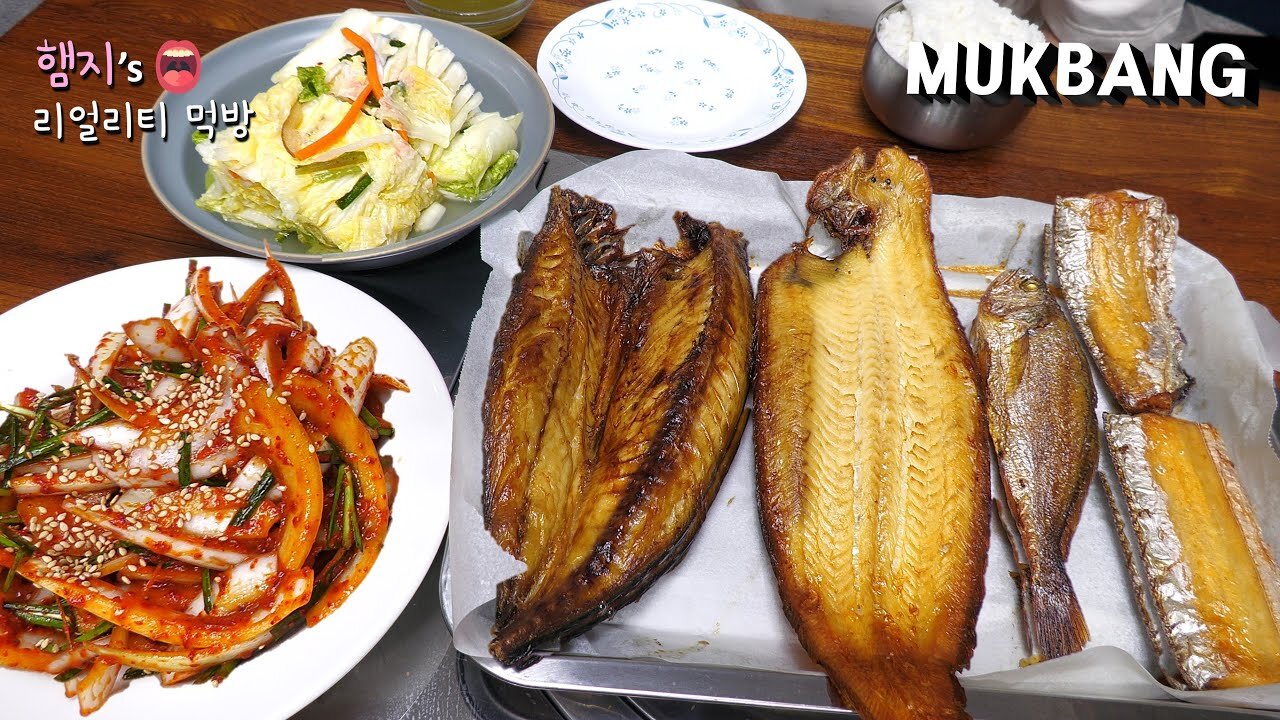 Assorted Grilled Fish, Mackerel, Cutlass Fish, Thin Fish, Croaker★Grilled Rice Cake