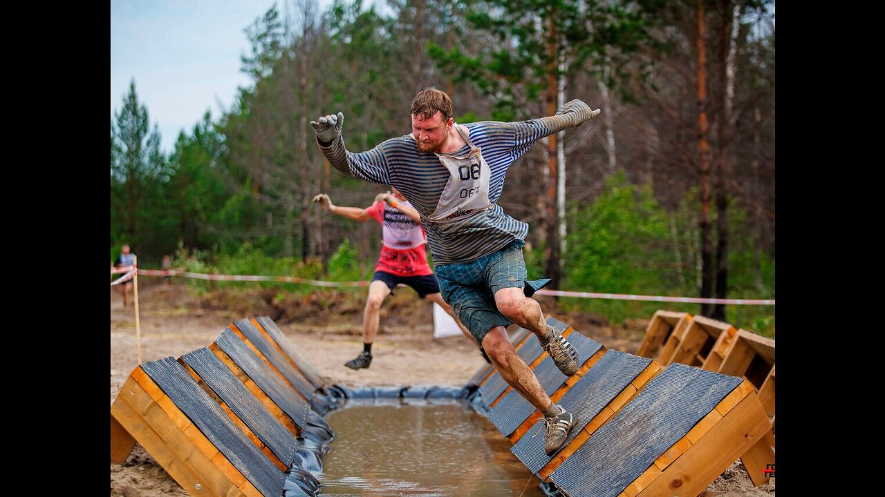 obstacle course the toughest release in america,TOTAL WIPEOUT CHALLENGE vs MY SISTER & BRO #2