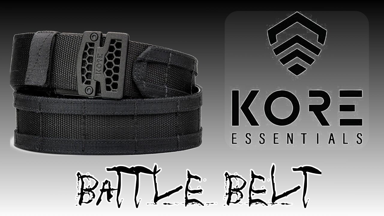 Kore Essentials Battle Belt - Tactical Game Changer