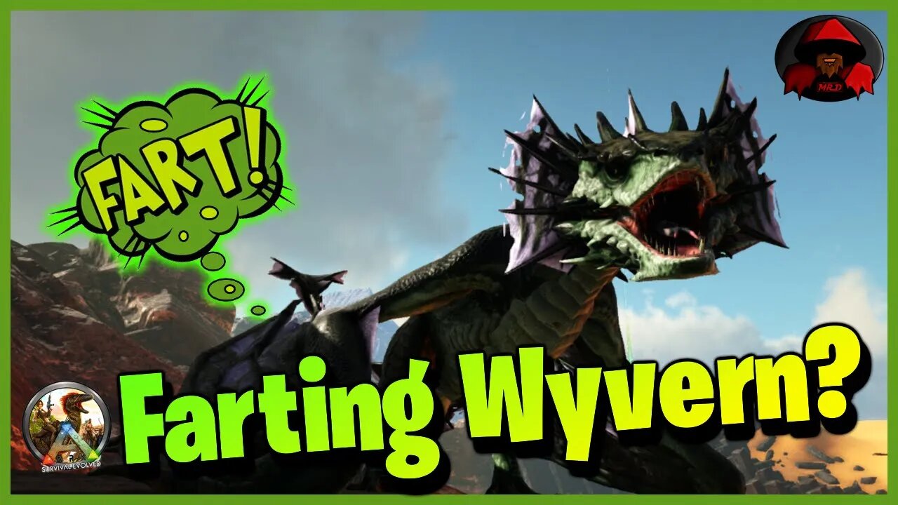 Ark #Shorts - Farting Wyvern?