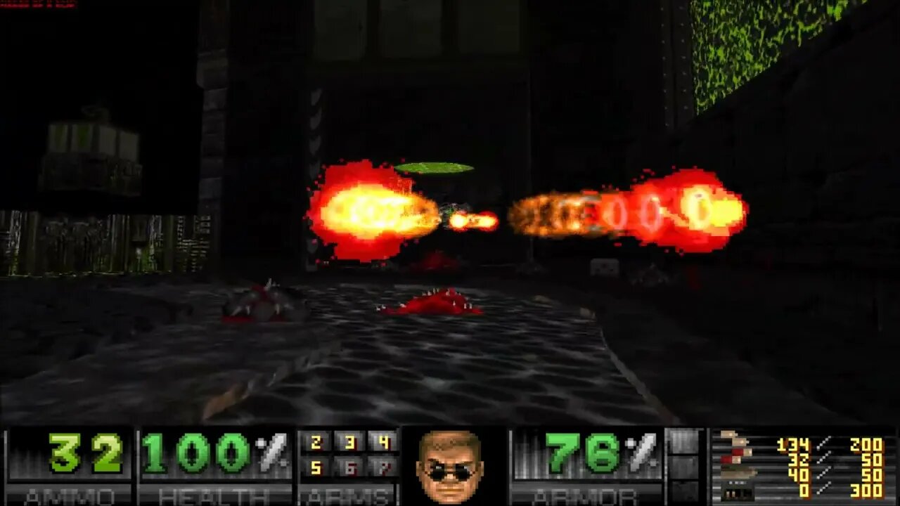 Doom 2 Luminous Gloom Level 4 UV Max with Hard Doom (Commentary)