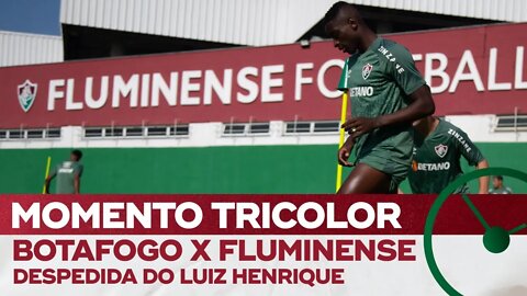 FLU ESTÁ PRONTO PARA O CLÁSSICO VOVÔ, ÚLTIMO JOGO DE LUIZ HENRIQUE PELO TRICOLOR