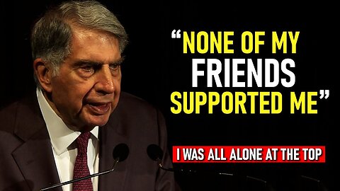 THIS SPEECH WILL MAKE YOU RESPECT HIM - Ratan Tata Motivational Speech