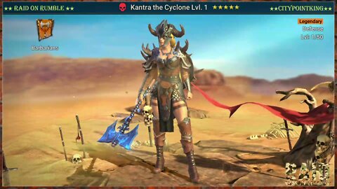 Raid Shadow Legends - Kantra the Cyclone - Classic Skin