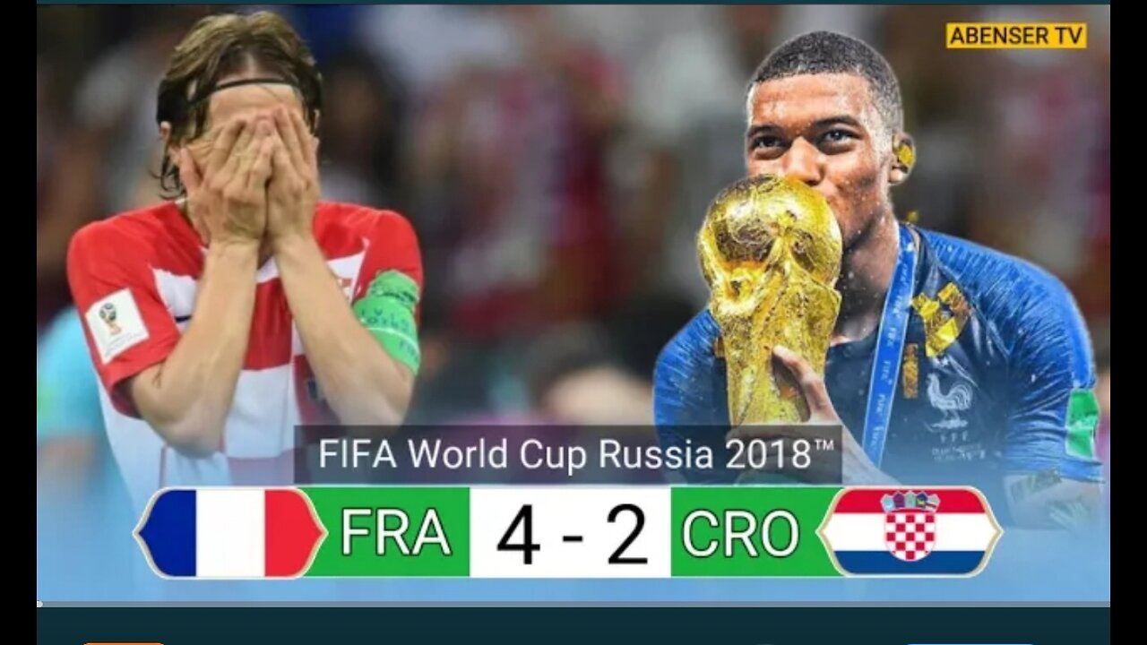 France vs Croatia ◽4-2 ◽FIFA World Cup Final 2018 ◽Goals and Extended Highlights ◽Ultra HD10