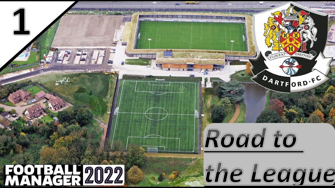 A New Journey, New Formation l Dartford FC Ep.1 - Road to the League l Football Manager 22