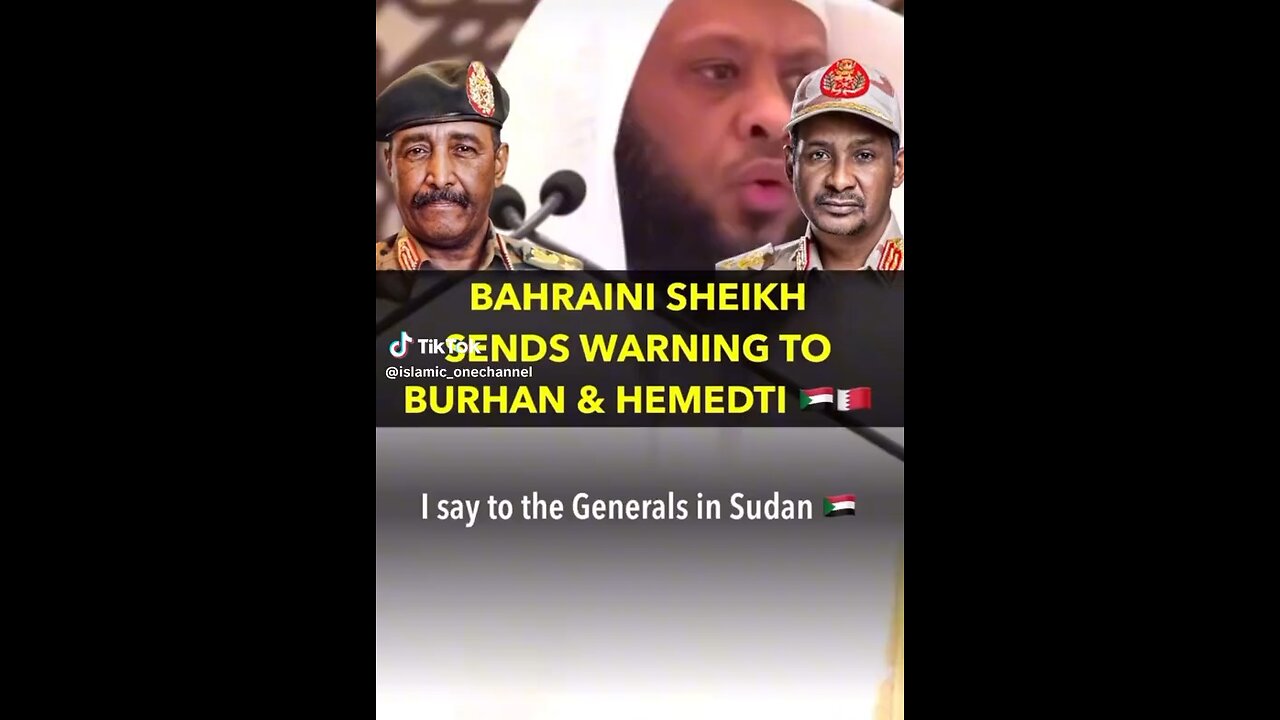 Warning to the leaders of Sudan