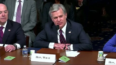 FBI Dir Wray Admits Individuals On Terror Watchlist Have Disappeared Into US After Crossing Border