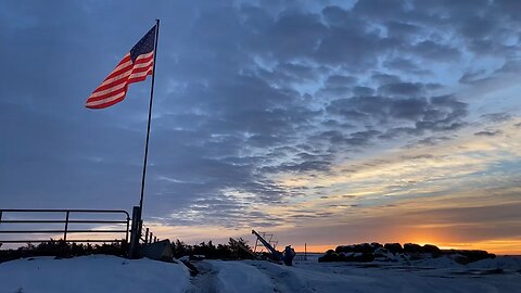 Morning, Old Glory.