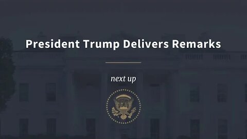 🔴 President Trump Delivers Remarks