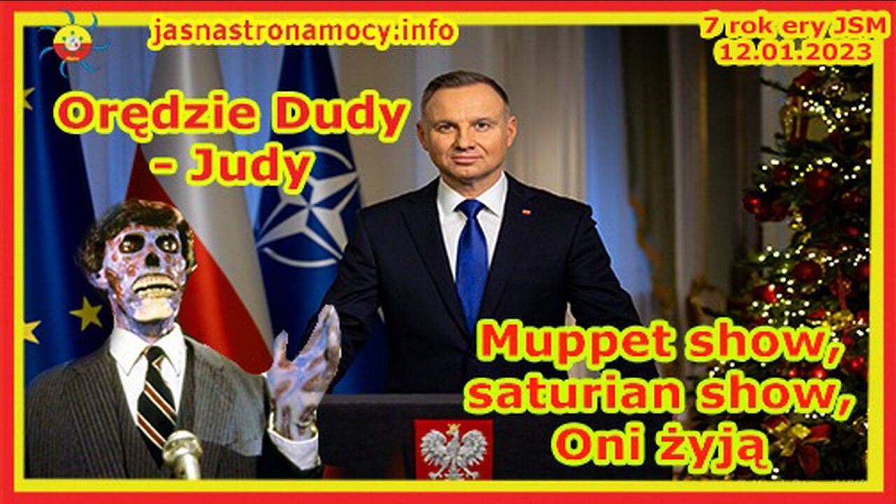 Duda Juda - orędzie noworoczne, Muppet show, Saturian show, Oni żyją