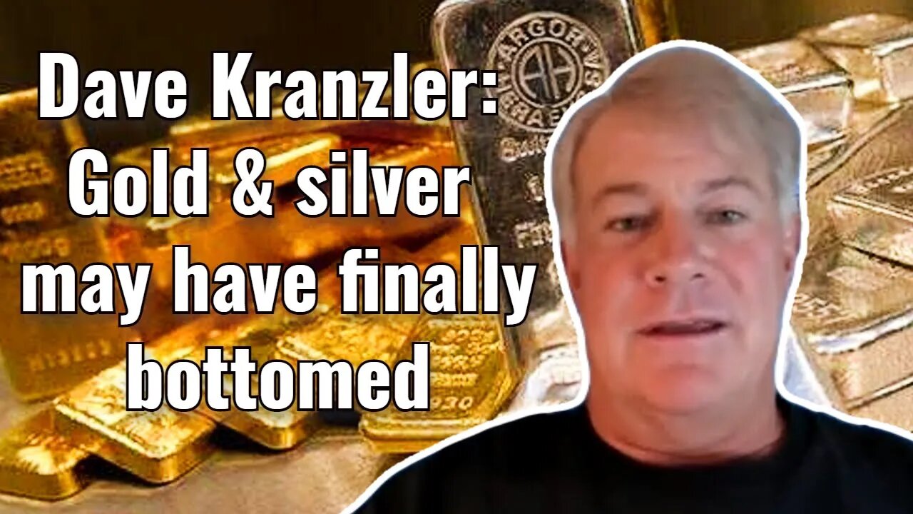 Dave Kranzler: Gold & silver may have finally bottomed