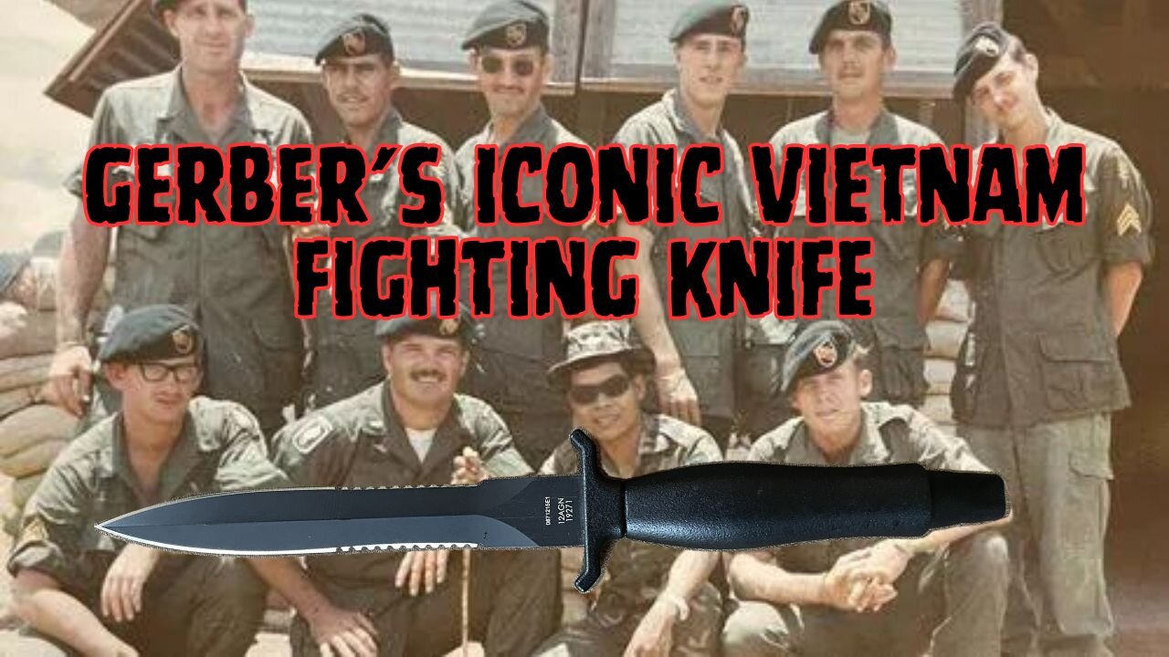 ICONIC VIETNAM SPECIAL FORCES KNIFE! GERBER MK 2