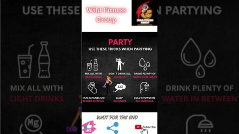 🔥Tips for party🔥#shorts🔥#wildfitnessgroup🔥28 April 2022🔥