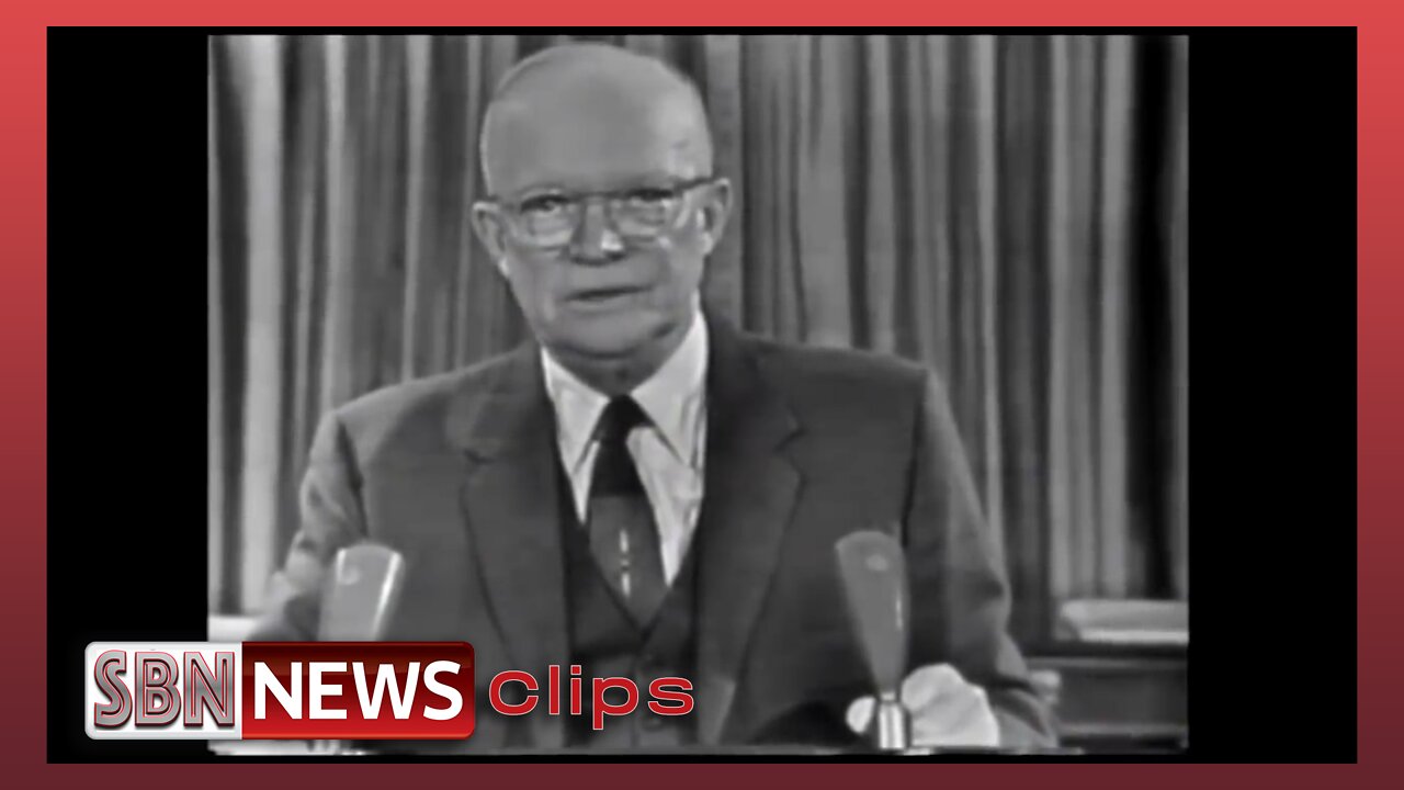 Eisenhower Farewell Address - 'Military Industrial Complex' Warning - 5923