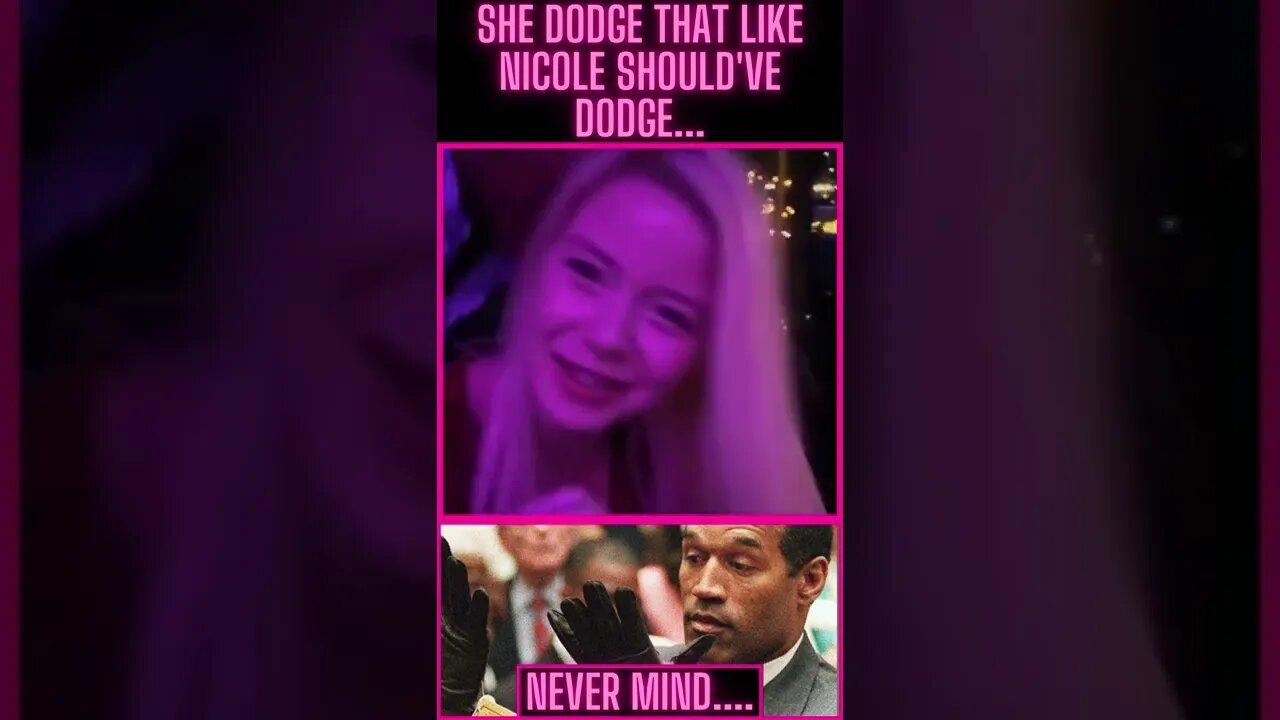|Short| She Dodged That Like Nicole .....Never Mind