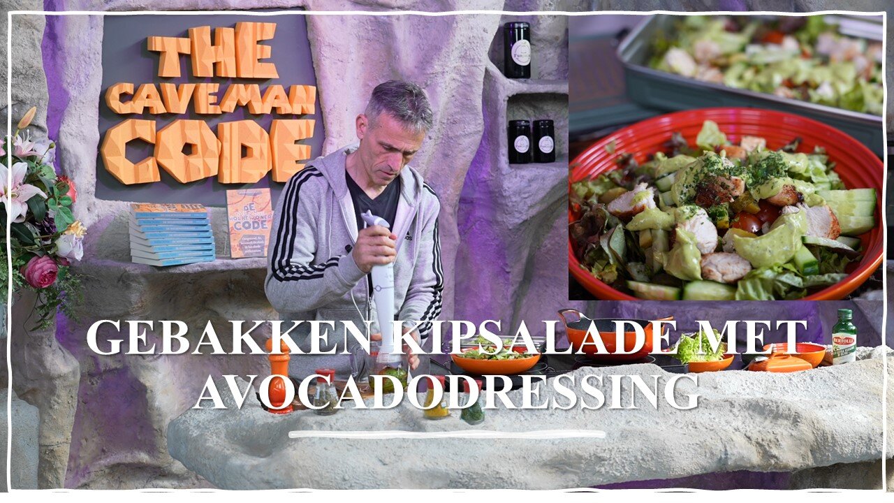 Gebakken kipsalade met avocadodressing | Nikko Norte