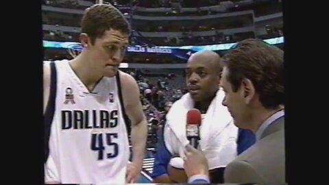 Raef LaFrentz & Nick Van Exel Mavs' Debut Highlights Vs. Kings, 2001-02.